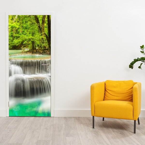 Foto tapeta za vrata - Slapovi (95x205cm)