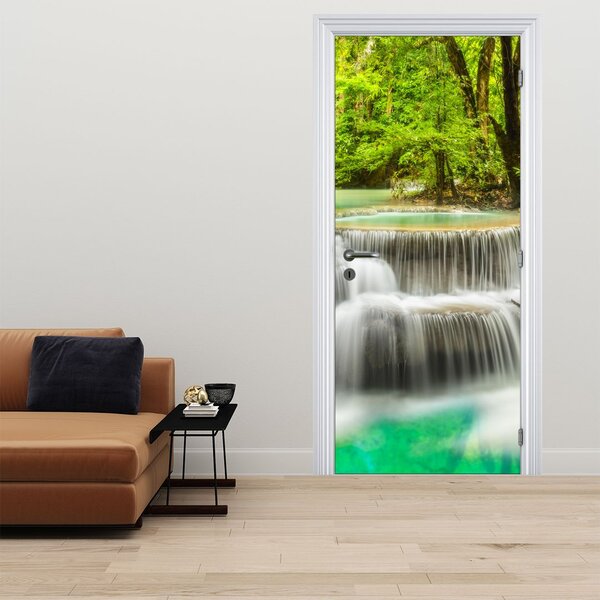 Foto tapeta za vrata - Slapovi (95x205cm)