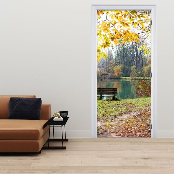 Foto tapeta za vrata - Ribnjak (95x205cm)