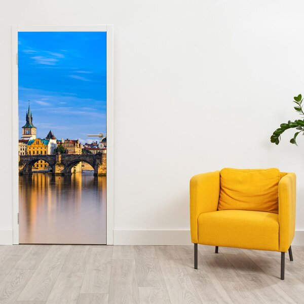 Foto tapeta za vrata - Karlov most (95x205cm)