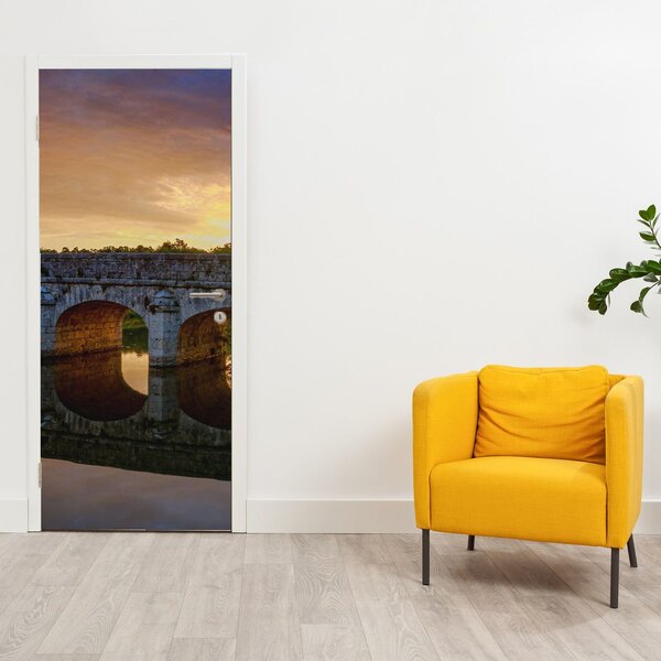 Foto tapeta za vrata - Most (95x205cm)