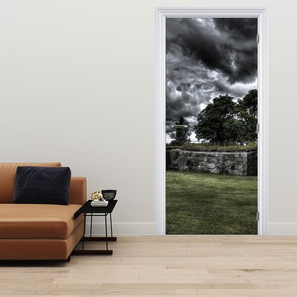 Foto tapeta za vrata - Oblačno nebo (95x205cm)