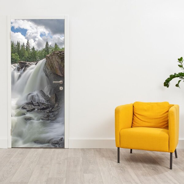 Foto tapeta za vrata - Slapovi (95x205cm)