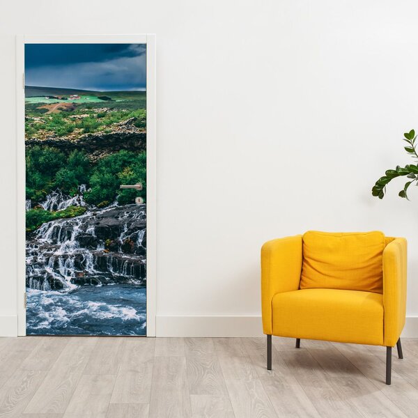 Foto tapeta za vrata - Slapovi u prirodi (95x205cm)