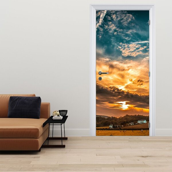 Foto tapeta za vrata - Oblaci (95x205cm)