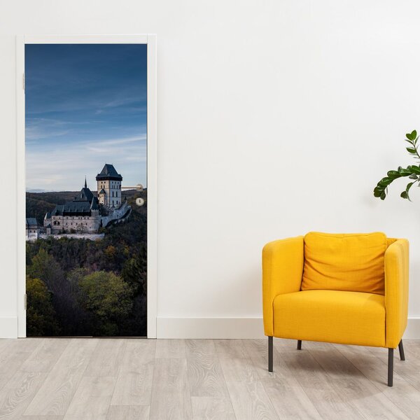 Foto tapeta za vrata - Karlštejn (95x205cm)