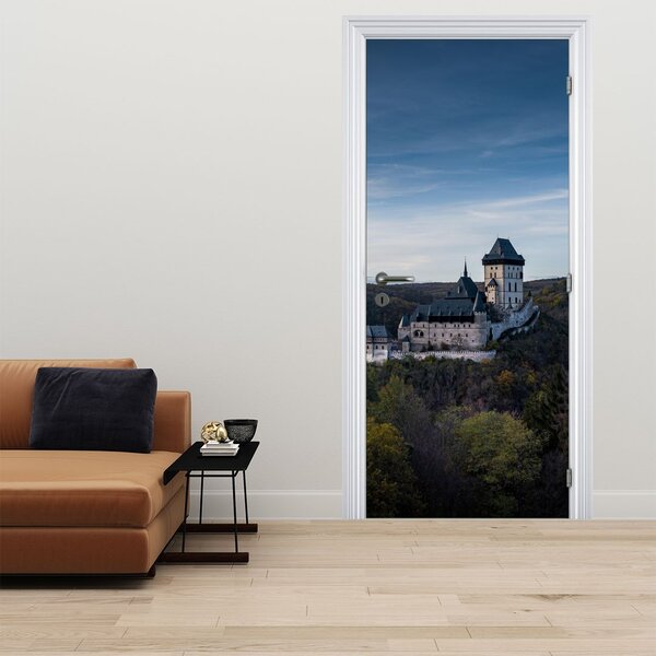 Foto tapeta za vrata - Karlštejn (95x205cm)