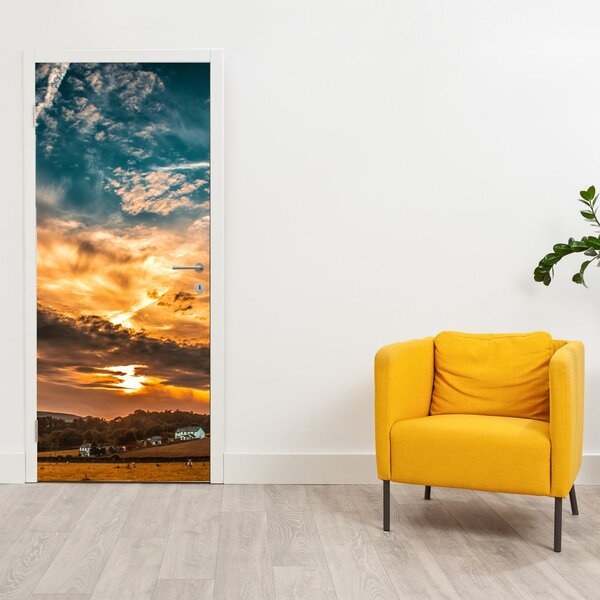 Foto tapeta za vrata - Oblaci (95x205cm)
