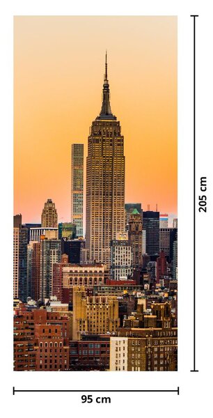 Foto tapeta za vrata - New York (95x205cm)