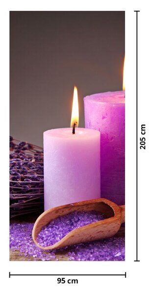 Foto tapeta za vrata - Stvari za wellness (95x205cm)