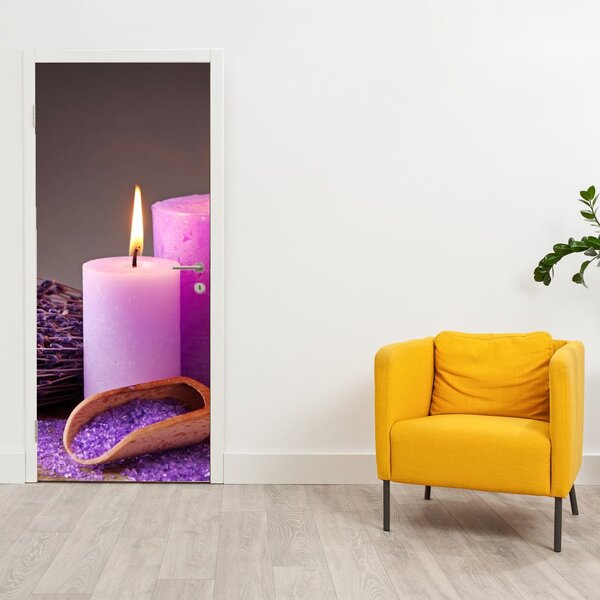 Foto tapeta za vrata - Stvari za wellness (95x205cm)