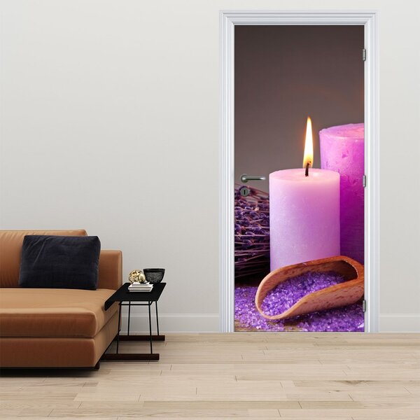 Foto tapeta za vrata - Stvari za wellness (95x205cm)
