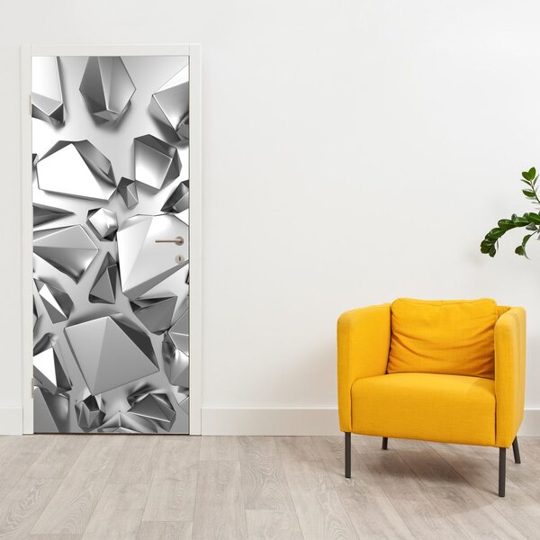 Foto tapeta za vrata - 3D apstrakcija (95x205cm)