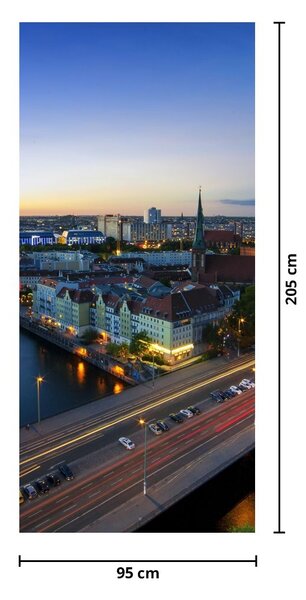 Foto tapeta za vrata - Berlin (95x205cm)