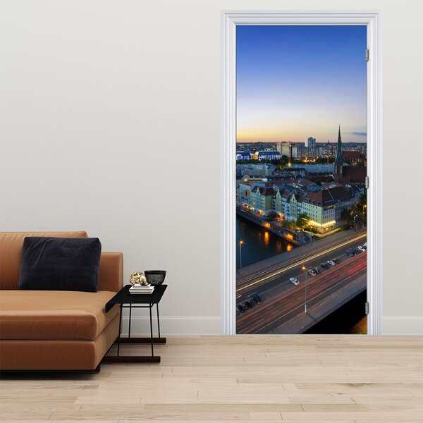 Foto tapeta za vrata - Berlin (95x205cm)
