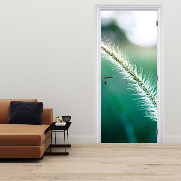 Foto tapeta za vrata - Vlat trave (95x205cm)