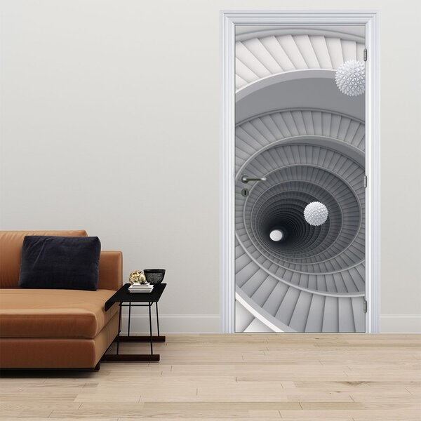 Foto tapeta za vrata - 3D apstrakcija (95x205cm)