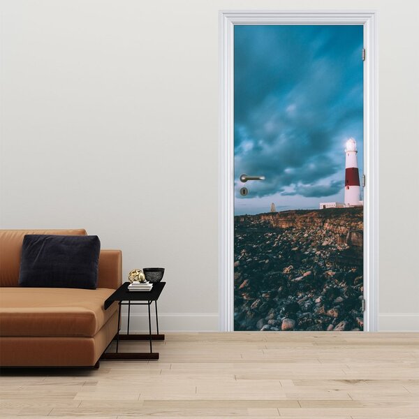 Foto tapeta za vrata - Svjetionik (95x205cm)