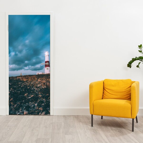 Foto tapeta za vrata - Svjetionik (95x205cm)
