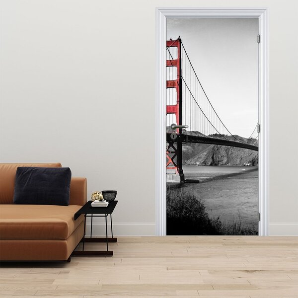 Foto tapeta za vrata - Most (95x205cm)
