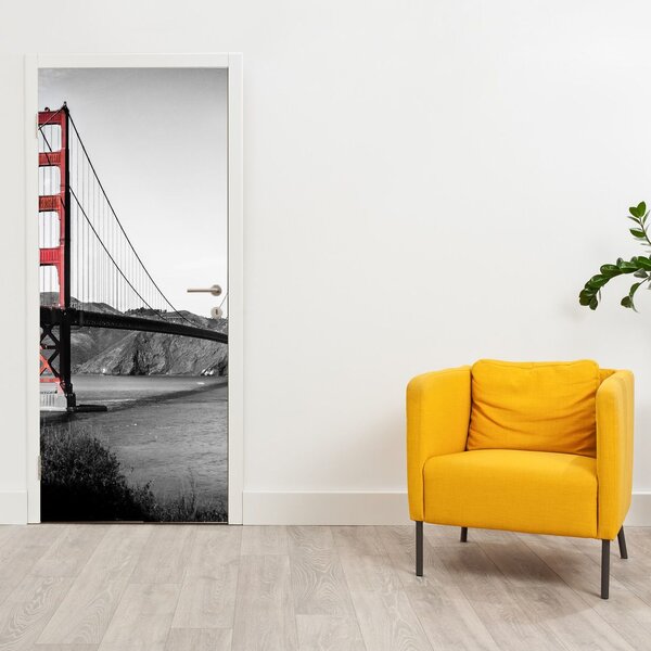 Foto tapeta za vrata - Most (95x205cm)