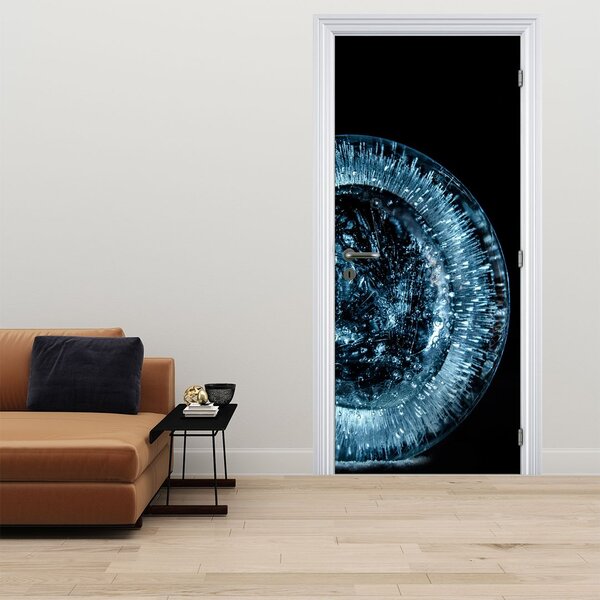 Foto tapeta za vrata - Ledene kapi (95x205cm)