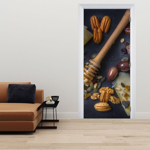 Foto tapeta za vrata - Sušeno voće (95x205cm)