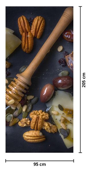 Foto tapeta za vrata - Sušeno voće (95x205cm)