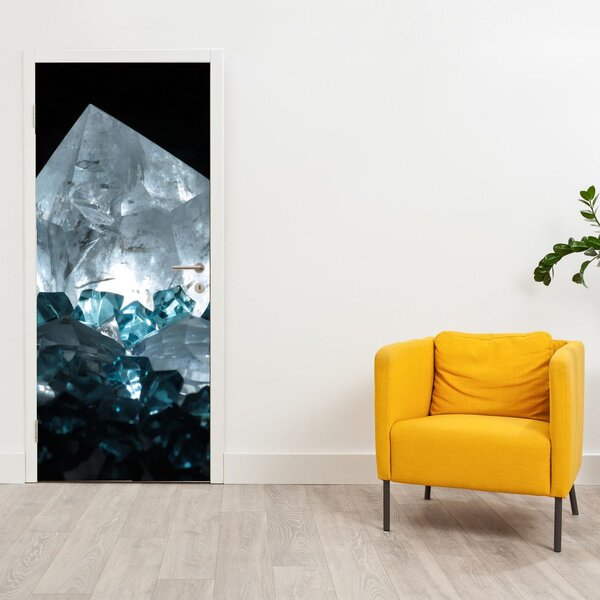 Foto tapeta za vrata - Kristal (95x205cm)
