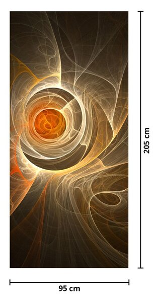 Foto tapeta za vrata - Apstrakcija (95x205cm)