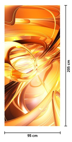 Foto tapeta za vrata - Apstrakcija (95x205cm)