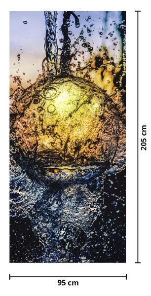 Foto tapeta za vrata - Voda (95x205cm)