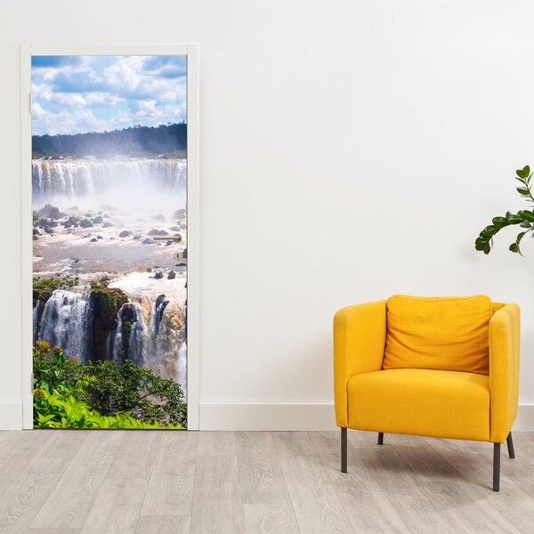 Foto tapeta za vrata - Slapovi, Iguassu (95x205cm)