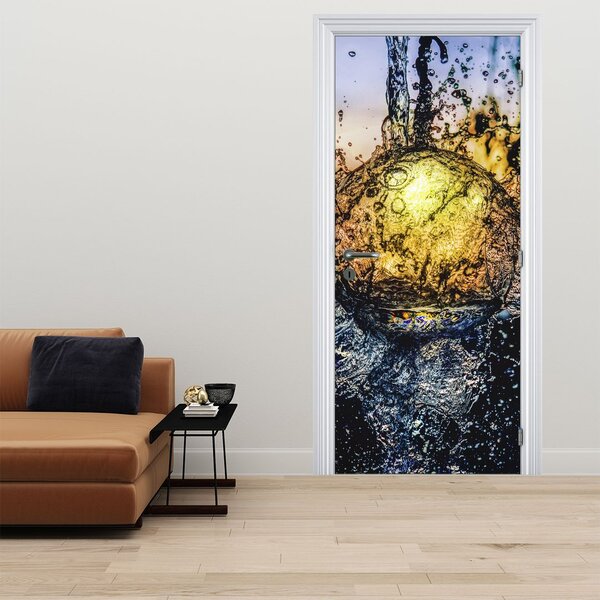 Foto tapeta za vrata - Voda (95x205cm)
