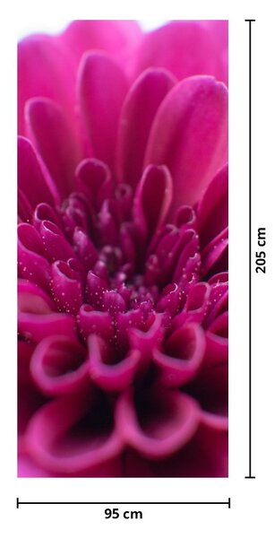 Foto tapeta za vrata - Cvijet (95x205cm)