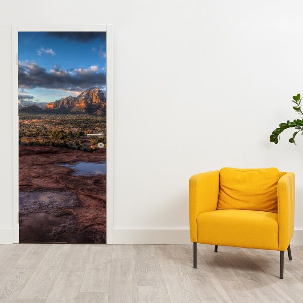 Foto tapeta za vrata - Planine (95x205cm)