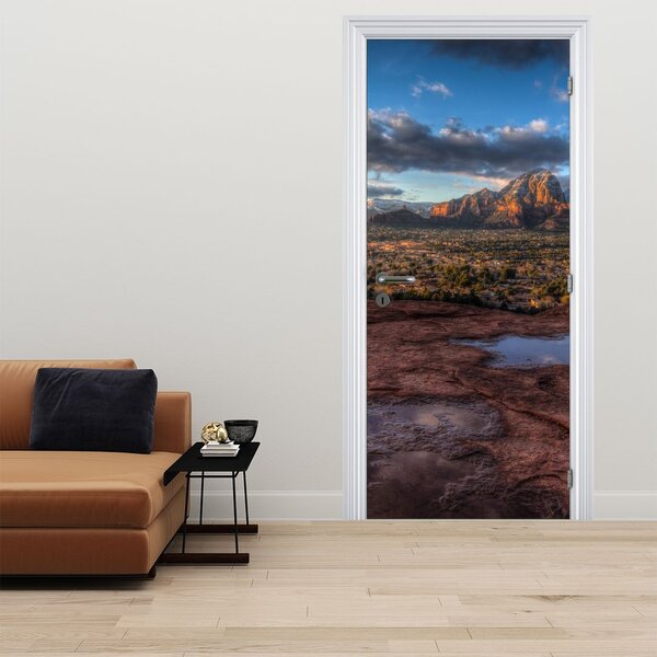 Foto tapeta za vrata - Planine (95x205cm)