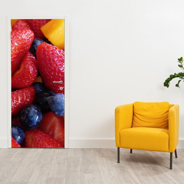 Foto tapeta za vrata - Voće (95x205cm)
