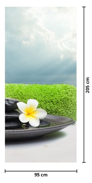 Foto tapeta za vrata - Wellness i opuštanje (95x205cm)