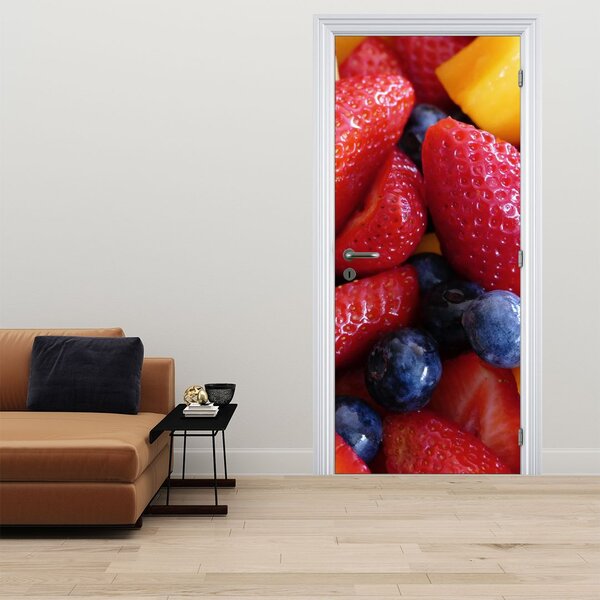Foto tapeta za vrata - Voće (95x205cm)