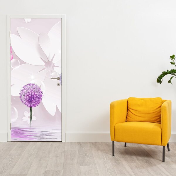 Foto tapeta za vrata - Na rijeci cvijeća (95x205cm)