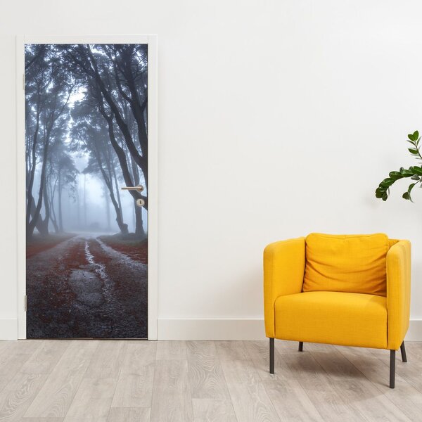 Foto tapeta za vrata - Na kišni dan (95x205cm)