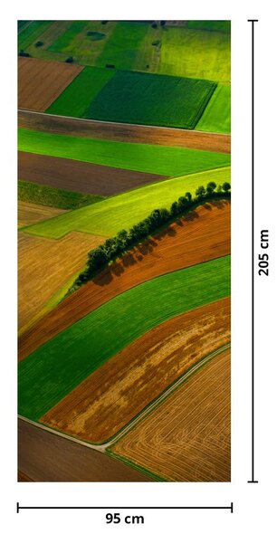 Foto tapeta za vrata - Polje (95x205cm)