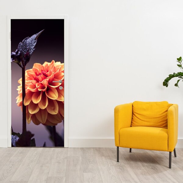 Foto tapeta za vrata - Cvijetić (95x205cm)