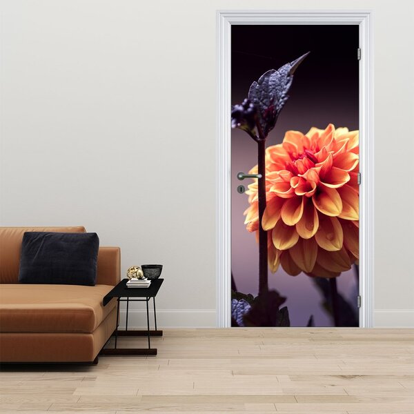Foto tapeta za vrata - Cvijetić (95x205cm)