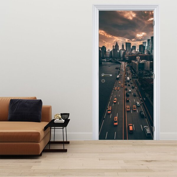 Foto tapeta za vrata - Manhattan (95x205cm)