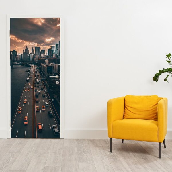 Foto tapeta za vrata - Manhattan (95x205cm)