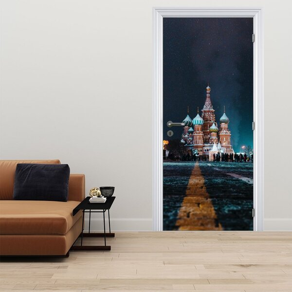Foto tapeta za vrata - Građevina u Rusiji (95x205cm)