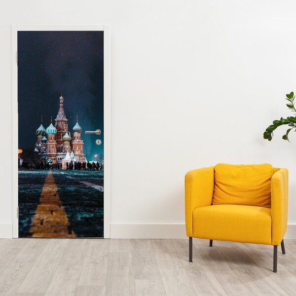 Foto tapeta za vrata - Građevina u Rusiji (95x205cm)