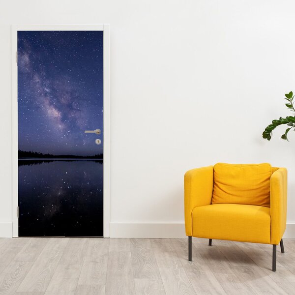 Foto tapeta za vrata - Noćno nebo (95x205cm)
